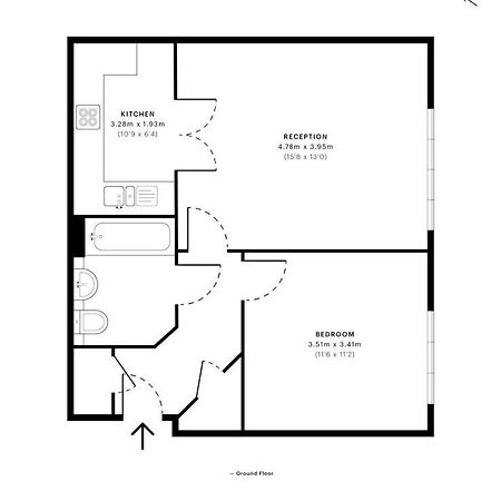 Lovely 1 Bed Apartment, 15Mins From Central Londres Exterior foto